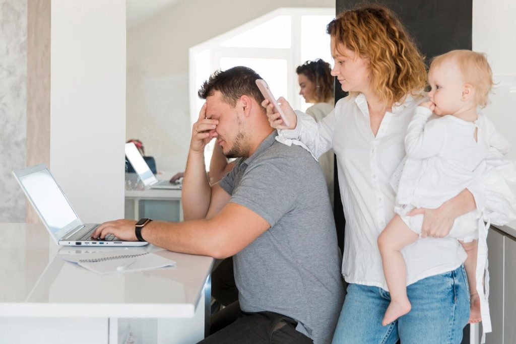 Stress Famille Travail