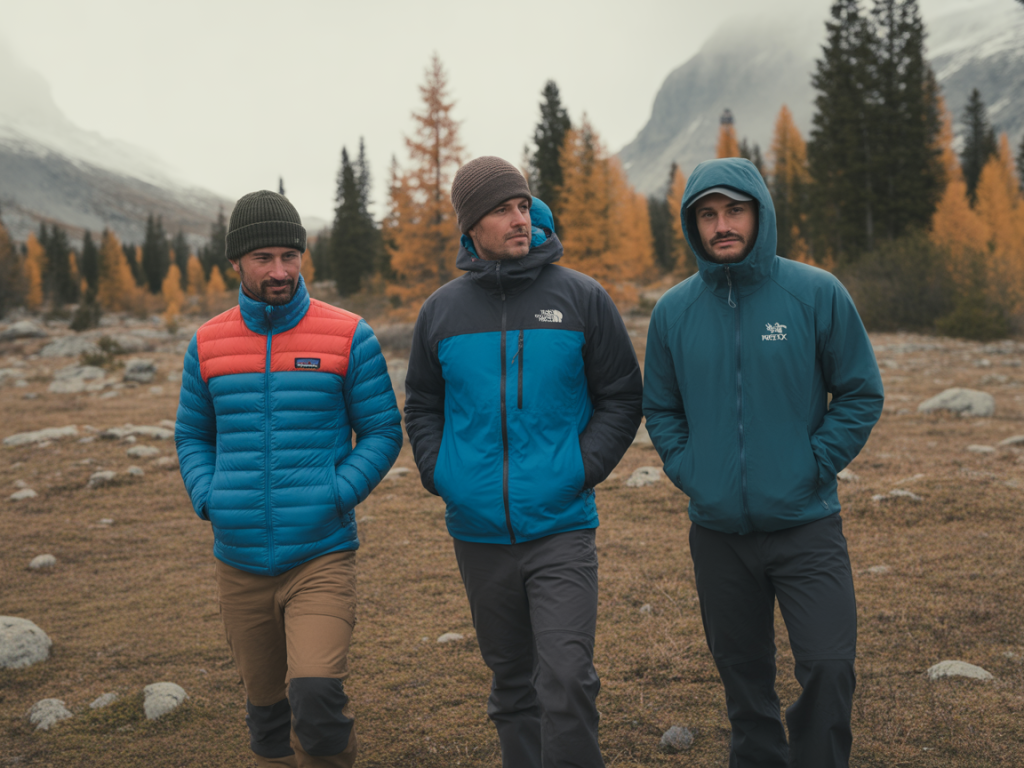 Patagonia, The North Face, Arc'teryx : le trio gagnant de la polaire technique