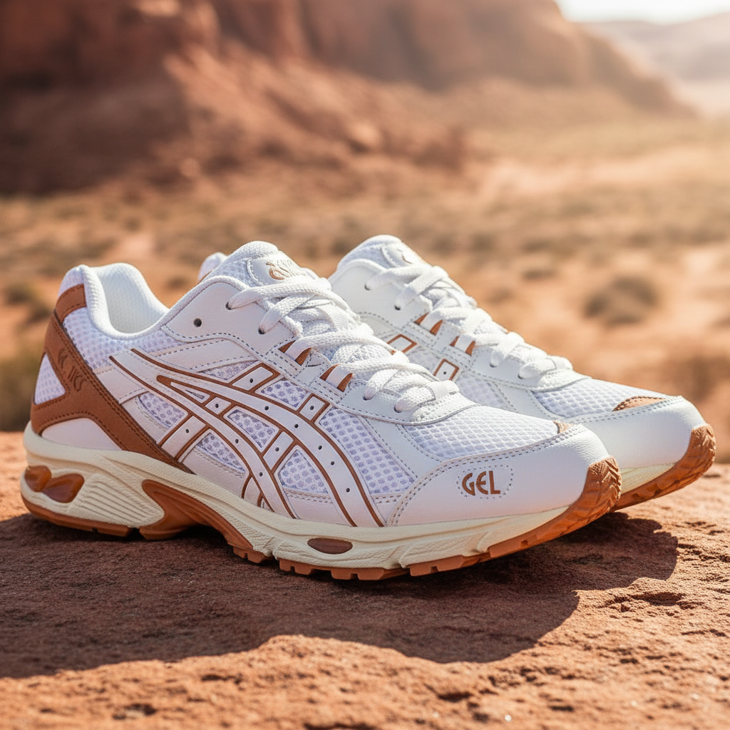 L’architecture des chaussures Asics : Découvrez les secrets derrière le design du modèle Gel-1130 White Clay Canyon Image pour asics gel-1130 white clay canyon