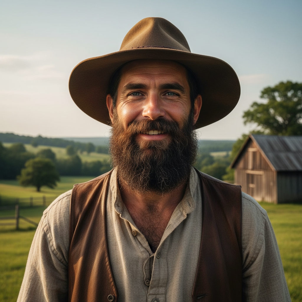 Révélez votre style unique : Les secrets des hommes avec barbe sans moustache Image pour homme avec barbe sans moustache