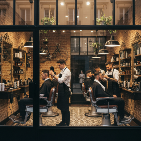 Image pour coiffeur homme tendance paris