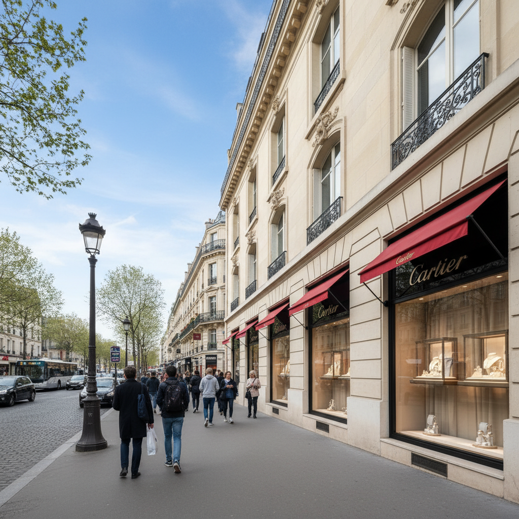 cartier boulevard des capucines joyau du luxe visite guidée Image pour cartier boulevard des capucines