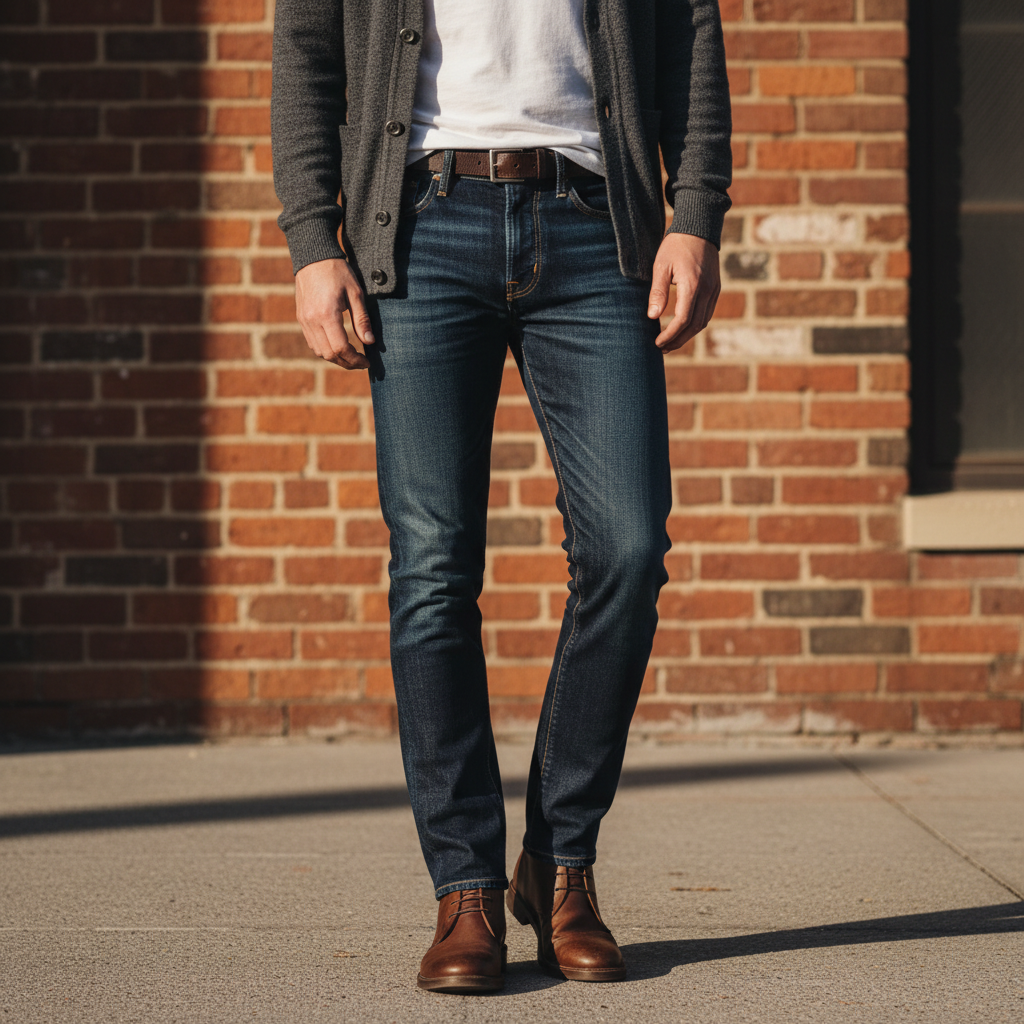 Décoder les étiquettes : comprendre les marques de jeans homme sans se tromper Image pour jeans homme de marque